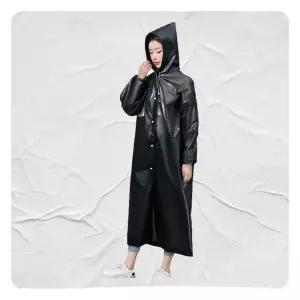 [제이제이컴퍼니] 레인코트 등산용 다회용 방수코트 자전거 우비 EVA