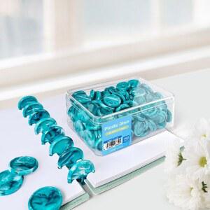 160 120 90개 버섯 모양 혼합 버튼 삼색 24 핸드북 노트북 32mm 루즈리프 28 바인딩 색상 앨범