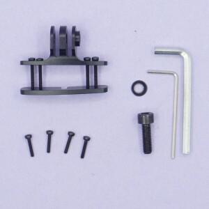 GoPro 마스크 고글 마운트 Hero 7 Dye i4 i5 HK 군용 헬멧 카메라 블랙