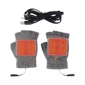 오토바이 가열 열선장갑 열 자전거 겨울 전기 핸드 장갑 사무실 워머 난방