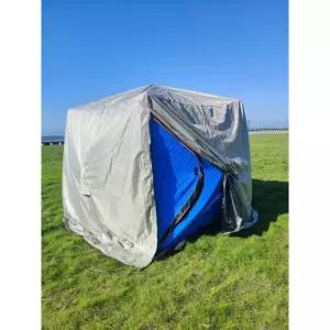 겨울 텐트 원터치 빙어낚시 얼음 큐브 방수 동계 방한 쉘터 투명창