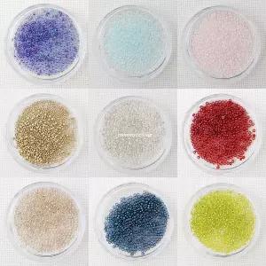 마미쏘잉/ 씨드 비즈 2mm 12종/ 비즈공예 악세사리만들기 프랑스자수포인트