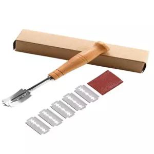 빵성형 나이프 쿠프칼 바게트칼 우드 반죽 베이킹도구