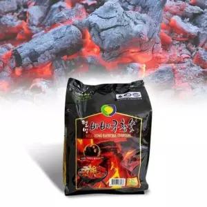 야외 캠핑 바베큐 참숯 고기 구이용 착화탄 봉지숯 참숯