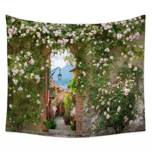 장미꽃 초대형 패브릭터 태트리 벽가리개