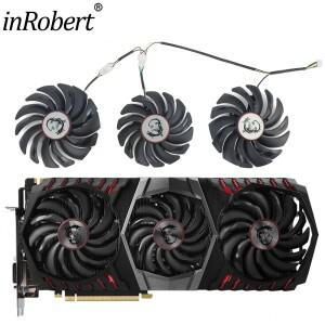 95mm PLD10010B12HH 4핀 쿨러 팬 GTX1080Ti MSI GEFOR GTX Ti 게이밍 X 트리오 그래픽