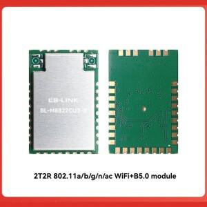 A45U 무선 Wifi 모듈 듀얼 밴드 2.4GHz/5GHz Bluetooth 5.0 USB 2.0 온보드 RTL8822CU-CG 칩