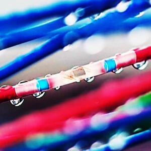 [2개구성] 전기 50p 슬리브 기능 솔더링 배선 연결 열 수축 땜 커넥터 전선 방수 세트 튜브 납 EWFHBQ72