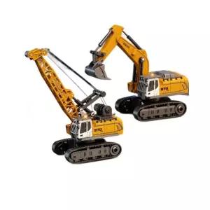 굴착기 RC카 미니카 자동차 건설기계 크레인 리모컨 수집