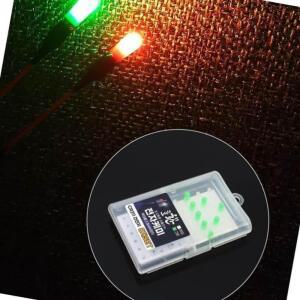 [2개구성] 환전자케미 막대형 8SET 그린 전자캐미 원투 밤낚시 수중 끝보기 민물 방수 스마트 EWFJ53WE