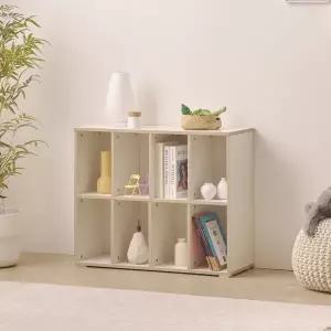 (착불) 아이방 감성 교구 정리 수납 책장 2단 80cm P0000BQZ