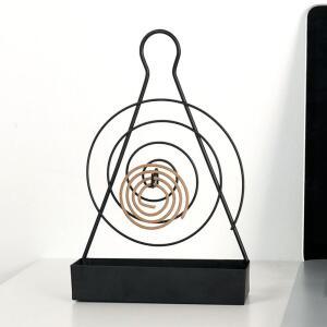 [2개구성] 연소기 나선형 걸이 대 케이스 모기향 캠핑 거치 받침 홀더 HWC328C7