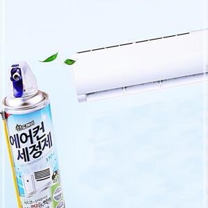 [2개구성] 산도깨비 에어컨 세정제 330ml 먼지청소 곰팡이 냄새제거 세균 IPW8A0504