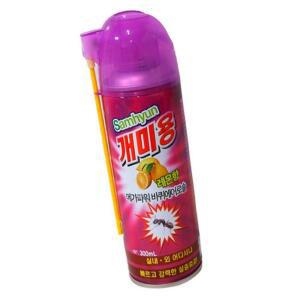 [3개구성] TJ물류 개미용레몬향 뿌리는 에어로솔 강력 바퀴 개미약 실외 LWBB419E