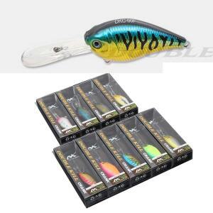 [2개구성] 트레블훅 미노우 베스 서스펜드 가물치 싱킹 가짜 크랑크 BHW72B103