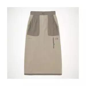 NK6FR55B 여성 데날리 플리스 스커트 LIGHT BEIGE 1693797