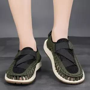 남사친 여름 샌들 남성패션 빅사이즈 비치 배기 펀칭 스포츠 P 짜임 다옴2 DL5