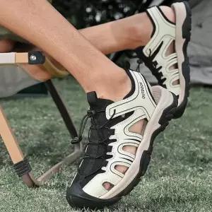 여름 통기성PQ 남성패션 샌들 아웃도어 풀오버 빅사이즈 비치 스포츠 다옴2 DL5