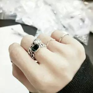 S105 여성 체인 반지 유니크 데일리 은반지 링 (실버 925) 우정반지