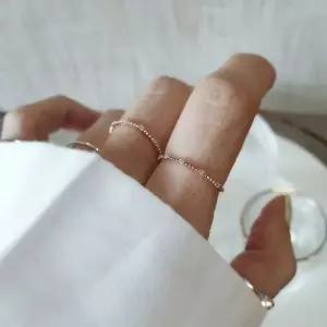 S116 여성 큐빅 실반지 여성 링 데일리 은 반지 (실버 925) 우정반지