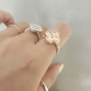 S158 여성 꽃 디자인 반지 여성 링 유니트 은반지 (실버 925) 우정반지