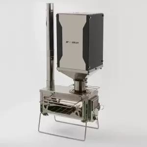 화목 난로 주물 나무 화로 장작 펠렛 캠핑 소형 연통