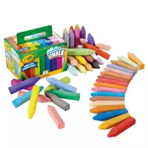 [무료배송] 크레욜라 워셔블 야외용 수성 글리터 분필 24색 48색 색칠놀이 야외용 잘지워지는