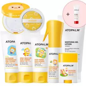 아토팜 선팩트 선크림 선스틱 선로션 선스크린 선스프레이 수딩젤 유아 어린이 자외선차단 (+크림 8ml 증정