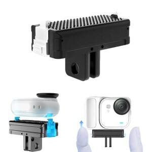 GO 울트라 썸 카메라 브래킷용 마그네틱 퀵 릴리스 삼각대 어댑터 마운트 금속 액세서리