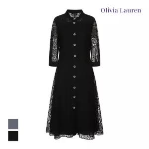 [올리비아로렌] 꾸뛰르 레이스 원피스_VOROA4M5181