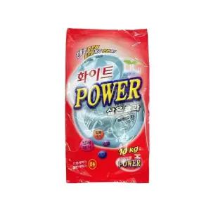 루미나D 가루세제 하이트파워 10kg 1개 대용량 분말세제