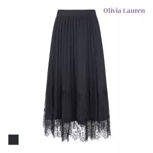 [올리비아로렌] 레이스 샤 스커트_VOBDK4M5356
