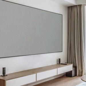 액자스크린 빔 액자형 100인치 150인치 벽걸이 고화질 16 9 16대9