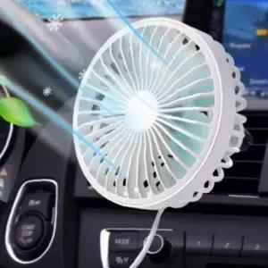 차량용 LED 조명 써큘레이터 송풍구형 에어컨 선풍기