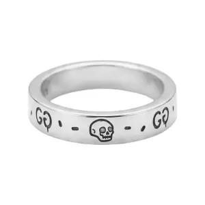 (케이스+쇼핑백포함)(공식매장AS가능)선물포장  고스트링 4mm 실버 반지 735348