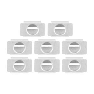 아우디 호환 A1 A3 Q5 Q7 CC 이오스 골프 제타 파사트 폴로 티구안 투란용 자동차 범퍼 커버 볼트 메탈 가