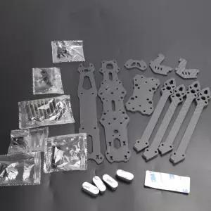 4 V2 7인치 295mm 3K 카본 파이버 FPV 레이싱 드론 쿼드콥터 프리스타일 DIY 부품