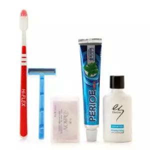 남성용세면도구세트 비누 면도기 파우치 10개 여행용