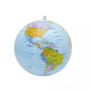 초등과학 장난감 지구본 세계지도 공놀이 에어 비치볼