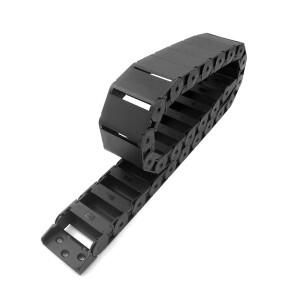 JFLO 드래그 체인 와이어 캐리어 케이블 거치대 CNC 루터 도구용 견인 라인 반폐쇄 내부 개방 18x50mm 1 계