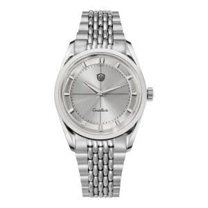 [미국배송] 시계 다이빙 북극 36MM VH31 쿼츠 워치 WD1954 사파이어 크리스탈 손목시계 일본 매끄러운 스윕 초 무브먼트 100M 방수 시계 316L 스테인리스 스틸 브레이슬릿 포함