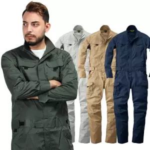 소와 하이팜 긴팔 점프수트 츠나기 남성 여성 작업복 유니폼 39020 4color