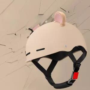 귀여운 헬멧 여성 오토바이 스쿠터 클래식 경량 디자인 통기성 헬멧 머리둘레 조절