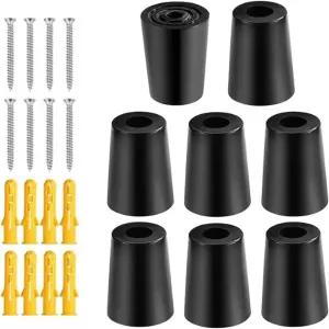 스키 랙 월 마운트 - 수직 스노보드 행거 차고 매장용 실내 디스플레이 스포츠 상점 장비 스케이트보드