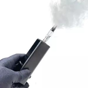 스테이지포거 휴대용 안개 기계 춤추는 동안 할로윈 DJ 파티를 위한 연기 슬림 블랙