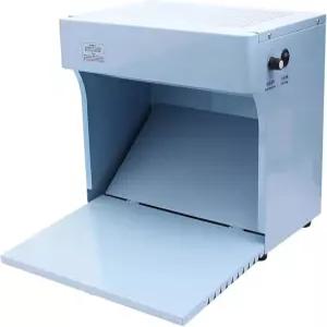 먼지 없는 작업대 듀얼 팬과 필터가 있는 수직 층 후드 공기 흐름 청소대 34.5 * 23cm 클린룸 조절 가능한