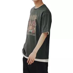 TOPTEN 공용) 콜라보 그래픽 반팔 티 (핫 스터프)_MSF3TS3002