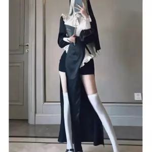 수녀복 할로윈 데이 코스프레 수녀 중세 복장 코스튬 선교사