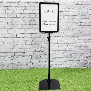 A5POP스탠드 소형 거치대 안내판 메뉴 꽂이 아크릴 스탠드 1개 사계절 A5POP스탠드