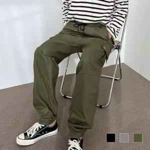 어반 워크 카고팬츠 솔리드 조거 바지